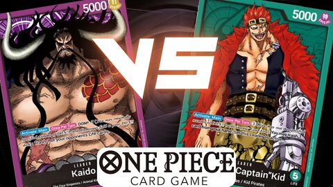 Eustass Kid(Green) VS KAIDO(Purple) LIMITED DECK BATTLE - ONE PIECE CARD GAME SET 1