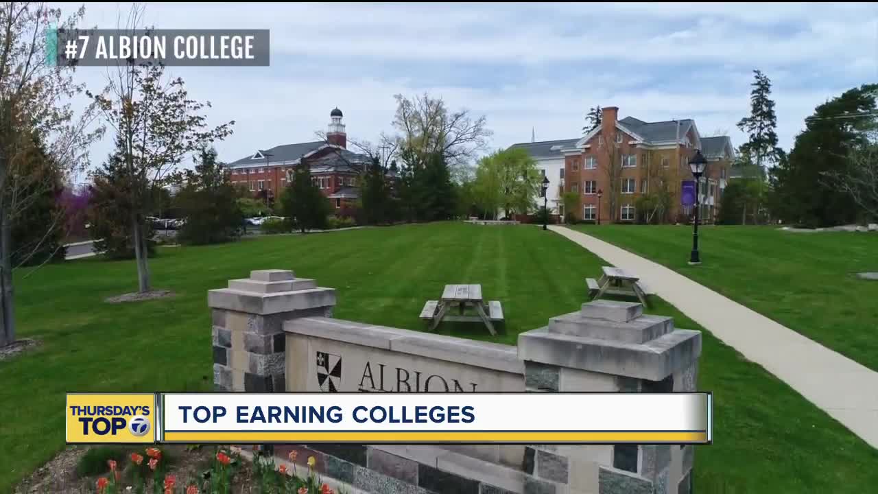 Thursday's Top 7: You voted and these are the 7 top earning colleges in metro Detroit