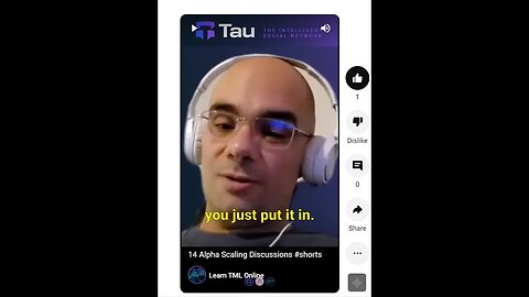 A18 Alternative Ways to Bring Formalized Knowledge to the Tau Platform #shorts