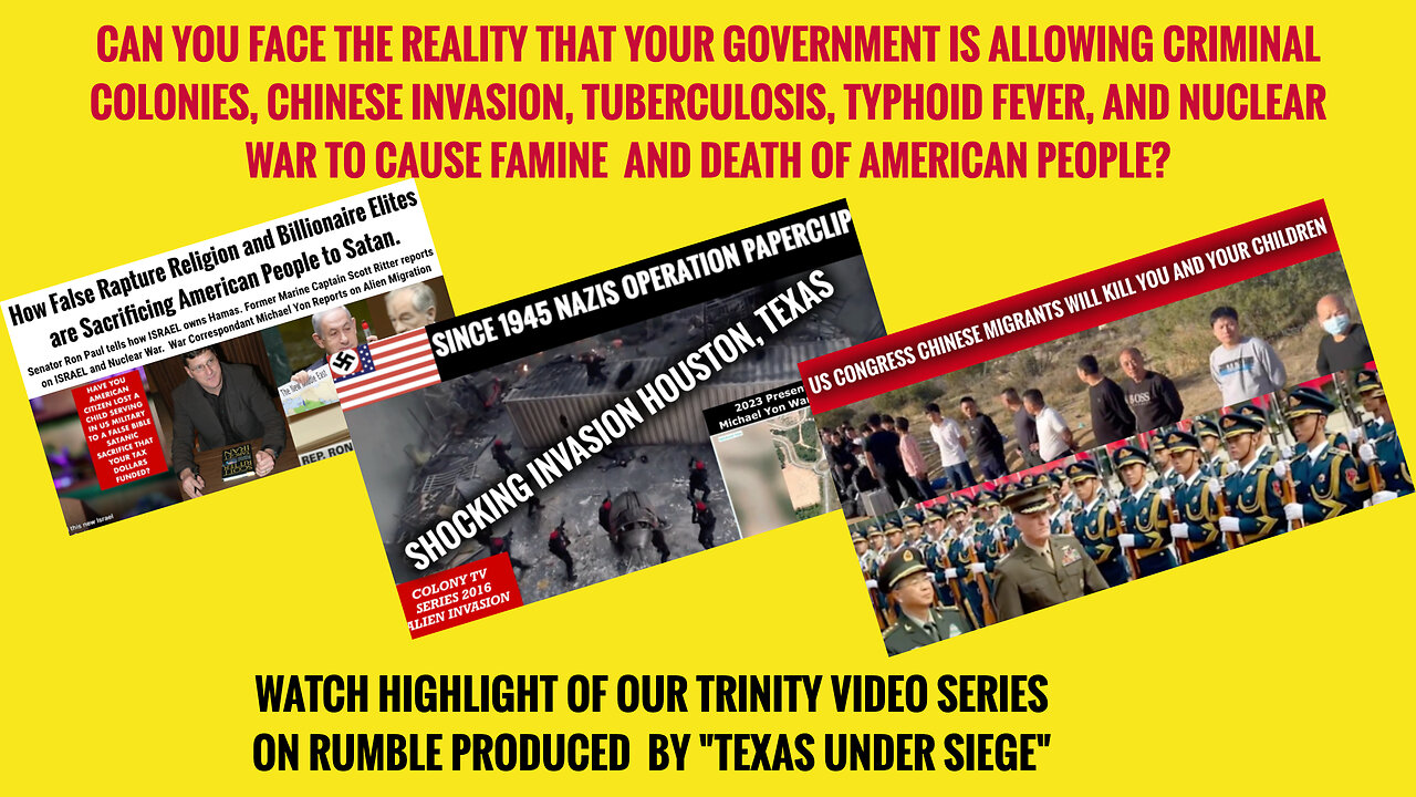 Highlight Report on Trinity Videos Chinese Attack opn America