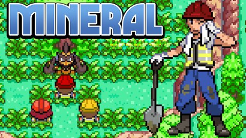 Pokemon Mineral - Fan-made Game You can Mine Rare Items and Fossils in Game