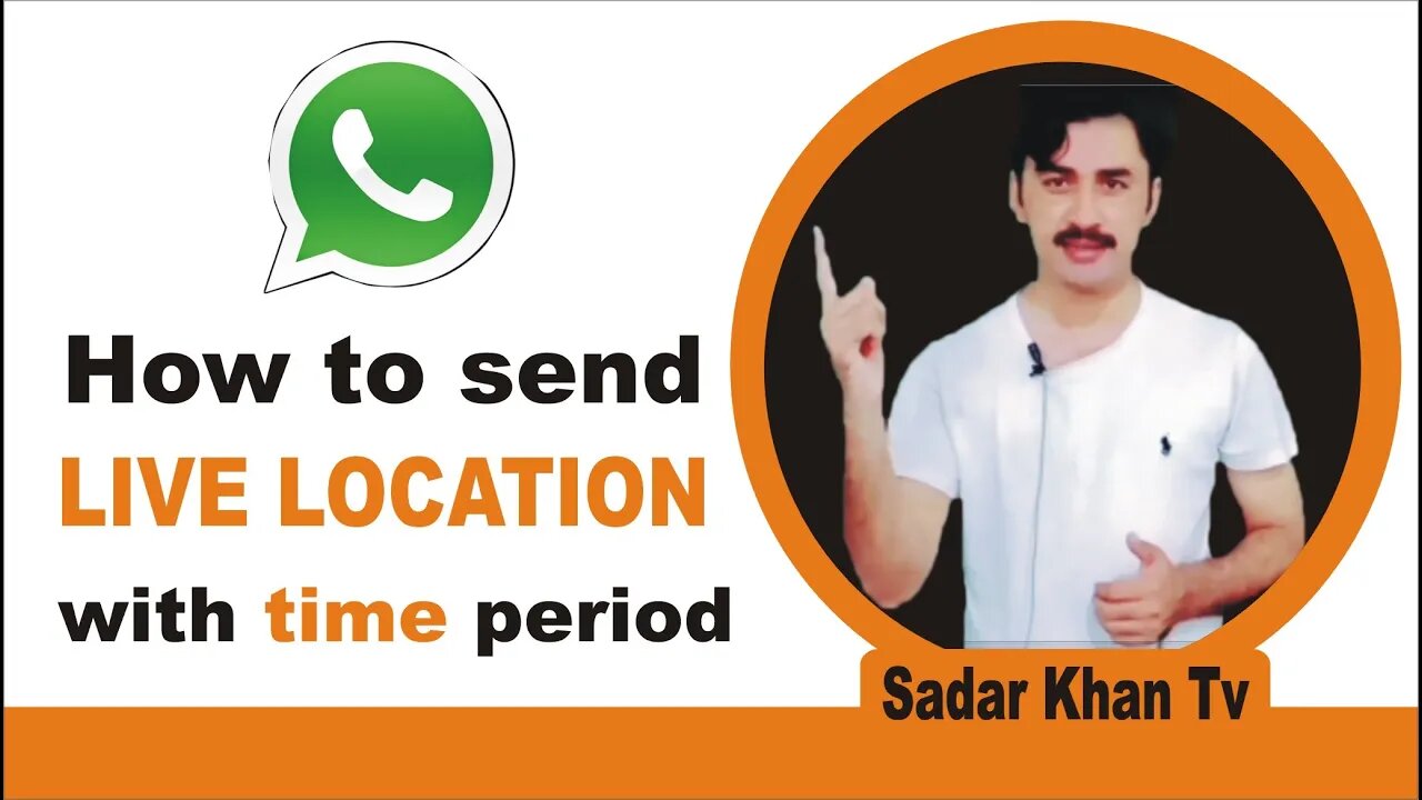 How to send live location on whatsapp with time period|Whatsapp Privacy Setting|Sadar khan Tv