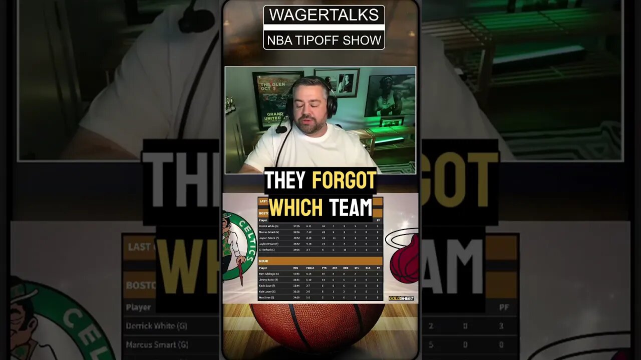 Miami Heat vs Boston Celtics Player Prop | Prop Master Andy Lang Circles One for Game 6