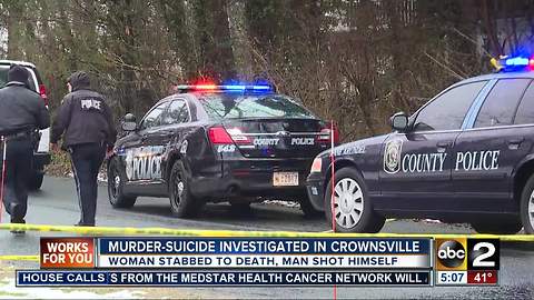 Domestic related murder-suicide reported in Crownsville