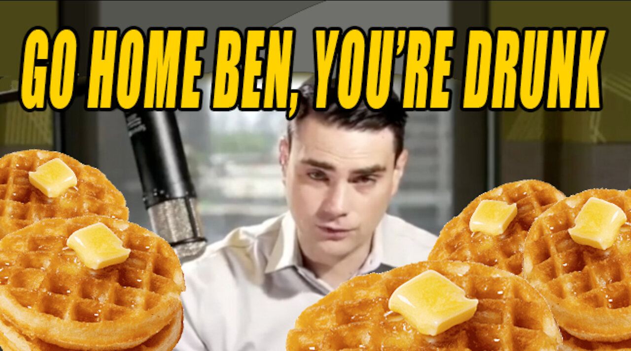 Drunk Ben Shapiro Loves Waffles