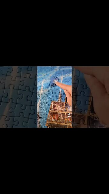 #puzzle #disney #frozen #elsa #satisfying #ravensburger #shorts
