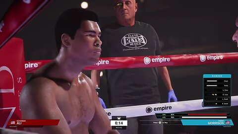 Undisputed Boxing Online Ranked Gameplay Tommy Morrison vs Muhammed Ali (Chasing Undisputed)