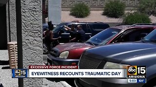 Eyewitness recounts day of Phoenix police shoplifting incident