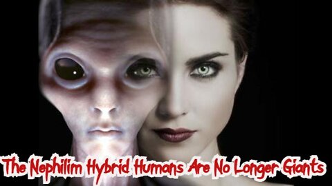 The Nephilim Hybrid Humans Are No Longer Giants?