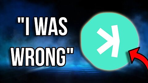 I WAS WRONG ABOUT KASPA