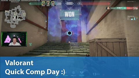 Quick Comp Day :) | Competitive 2W-0L | Valorant