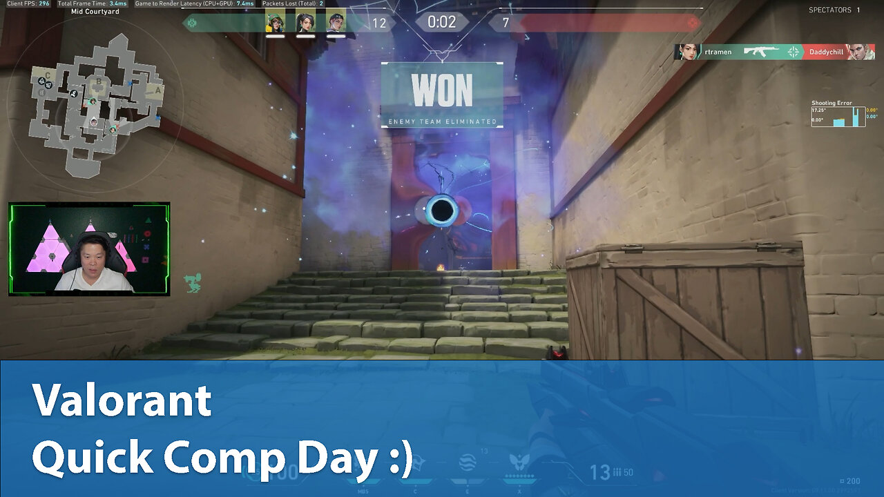 Quick Comp Day :) | Competitive 2W-0L | Valorant