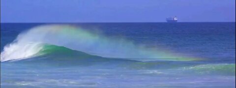 Waves and rainbow!