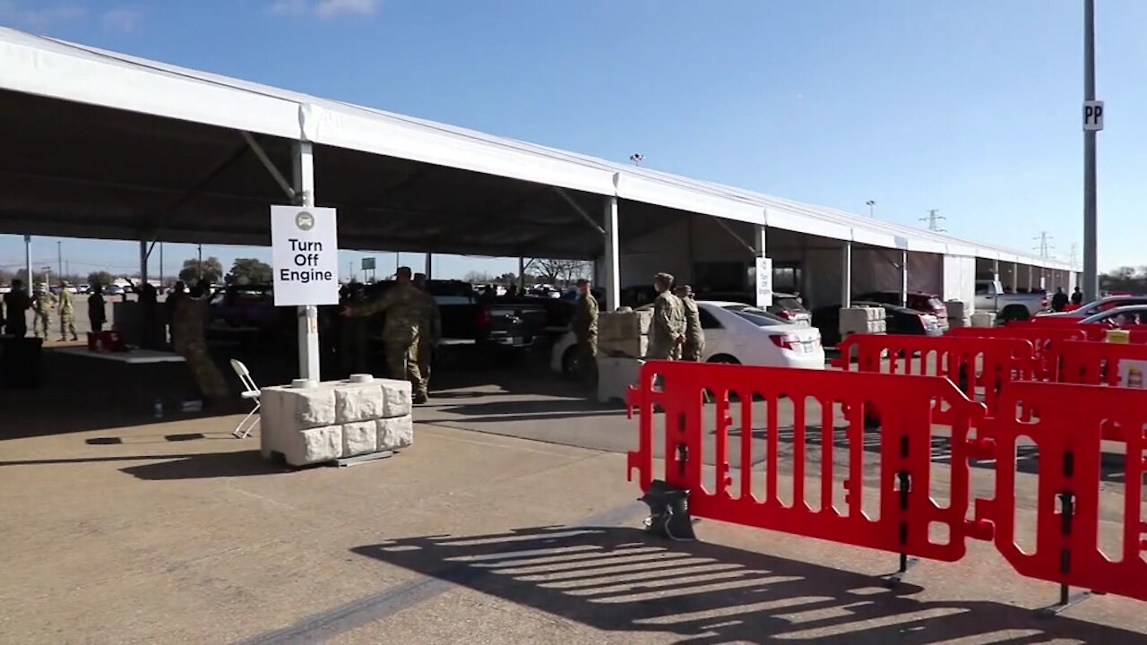 U.S. Army Soldiers aid FEMA in COVID-19 vaccination relief