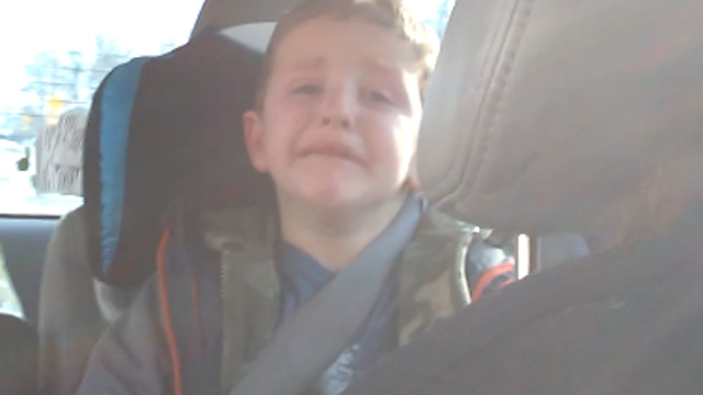 A Little Boy Cries When He Finds Out George Washington And Abraham Lincoln Died