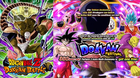 DBZ Dokkan Battle: Dokkan Festival Hirudegarn Banner Summons