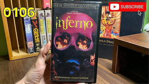 [0106] INFERNO (1980) VHS [INSPECT] [#inferno #infernoVHS #darioargento]