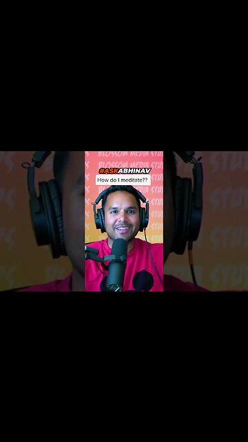 How you can meditate #shorts #askabhinav