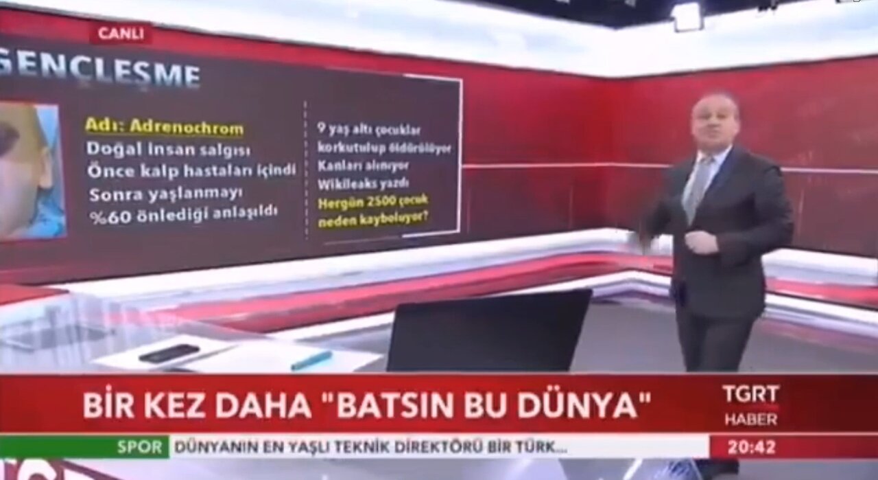 Turkish television Adrenochrome - Translated to English