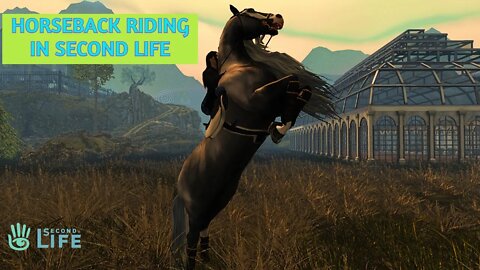 Horseback Riding in Second Life