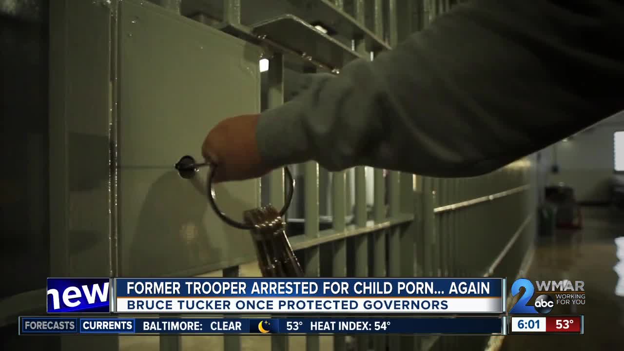 Former Maryland State trooper busted a second time for child porn