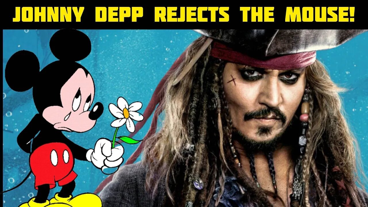 Johnny Depp Just DESTROYED Disney | Rejects Pirates Of The Caribbean Movie!