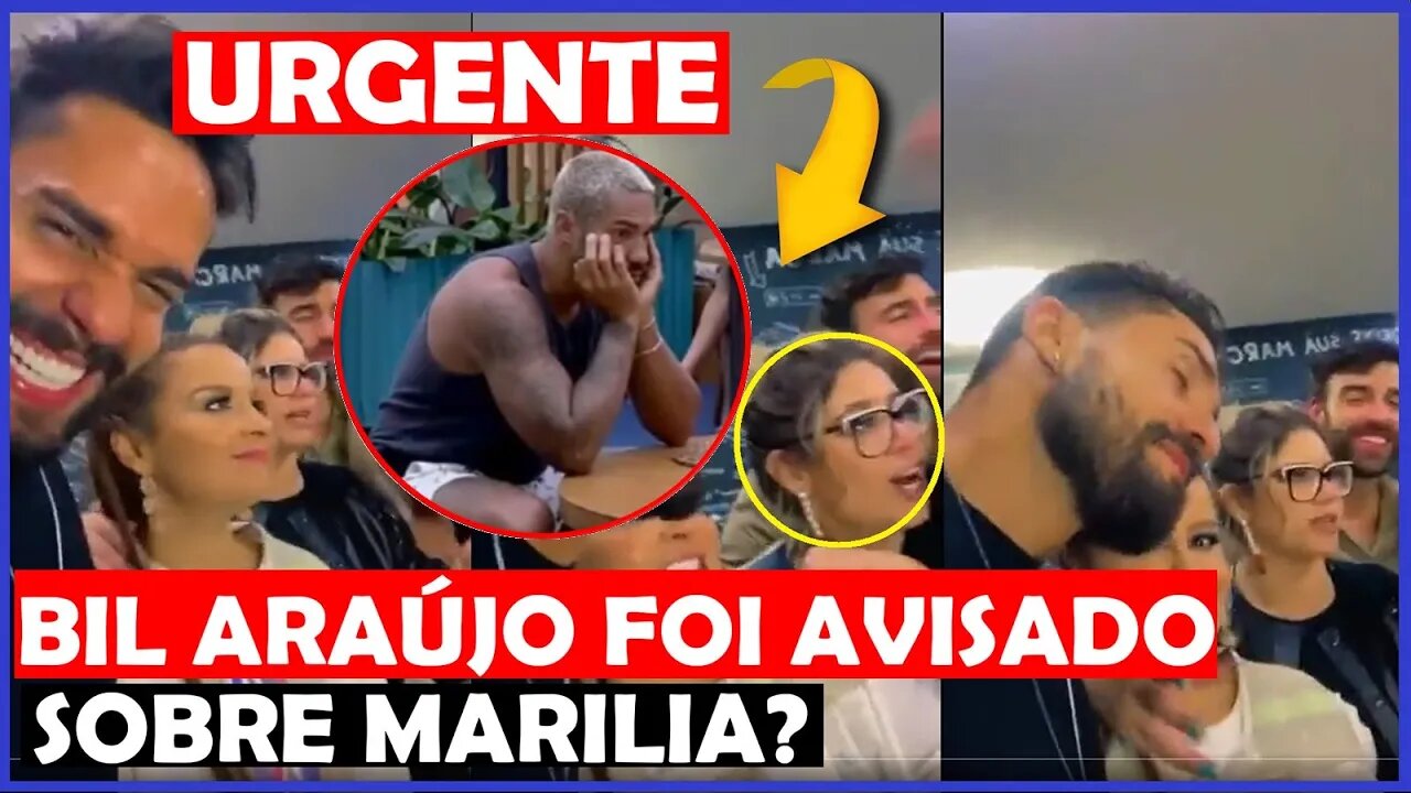 VEJA REAÇÃO DE BIL ARAÚJO FICOU EM CHOQUE COM MORTE DE MARÍLIA MENDONÇA? DESISTIU DO JOGO APÓS FESTA