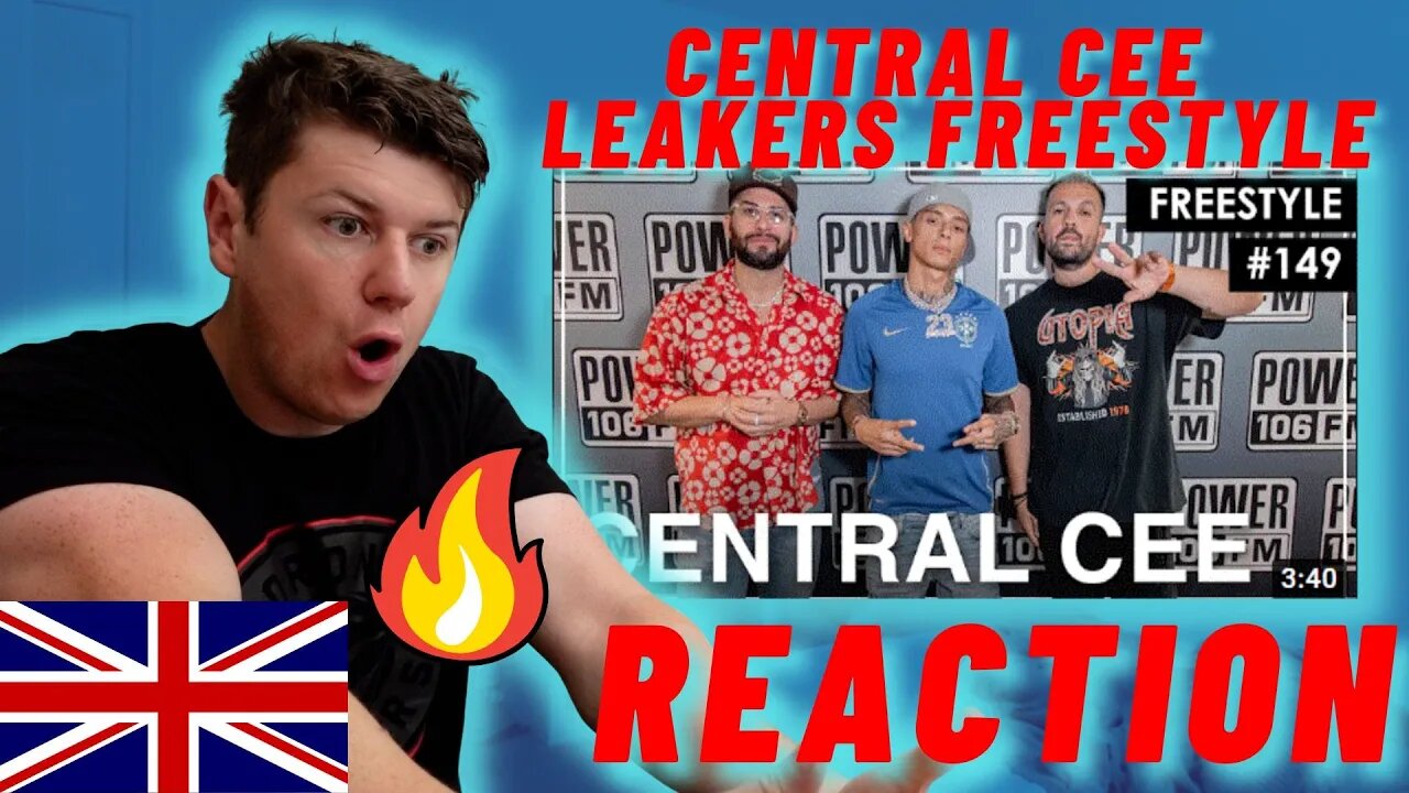 🇬🇧British "Doja" Rapper Central Cee Spits Bars Debut L.A. Leakers Freestyle | IRISH🇮🇪 GUY REACTION!!