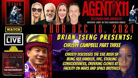 AGENT X11: EP 81: BRIAN TSENG PRESENTS: CHRISTY CAMPBELL