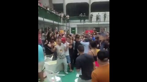 Things Get Hot At A Teacher's Union Meeting