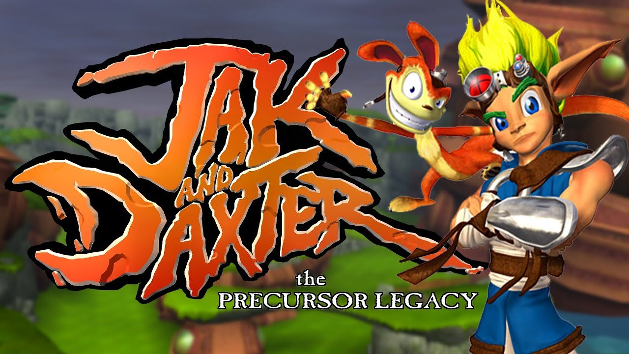 Jak and Daxter: The Precursor Legacy Opening Intro and First Cut Scene (PS2)