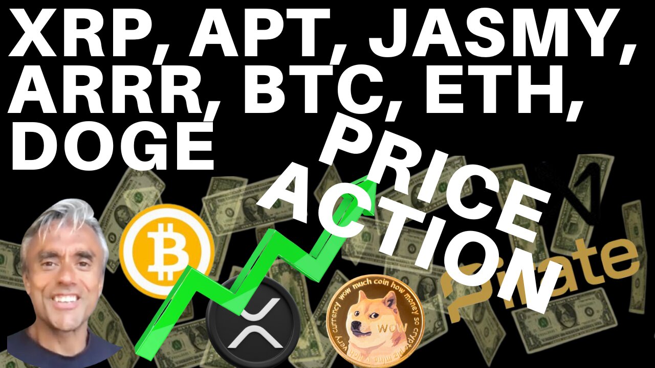 BITCOIN, ETHEREUM, DOGE, RIPPLE, APTOS, JASMY PRICE ACTION + LOOK AT A NEW LAYER 1: VECTOR SMART GAS