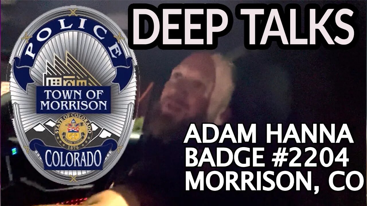 Patrolman Adam Hannah, Morrison PD, Bade #2204