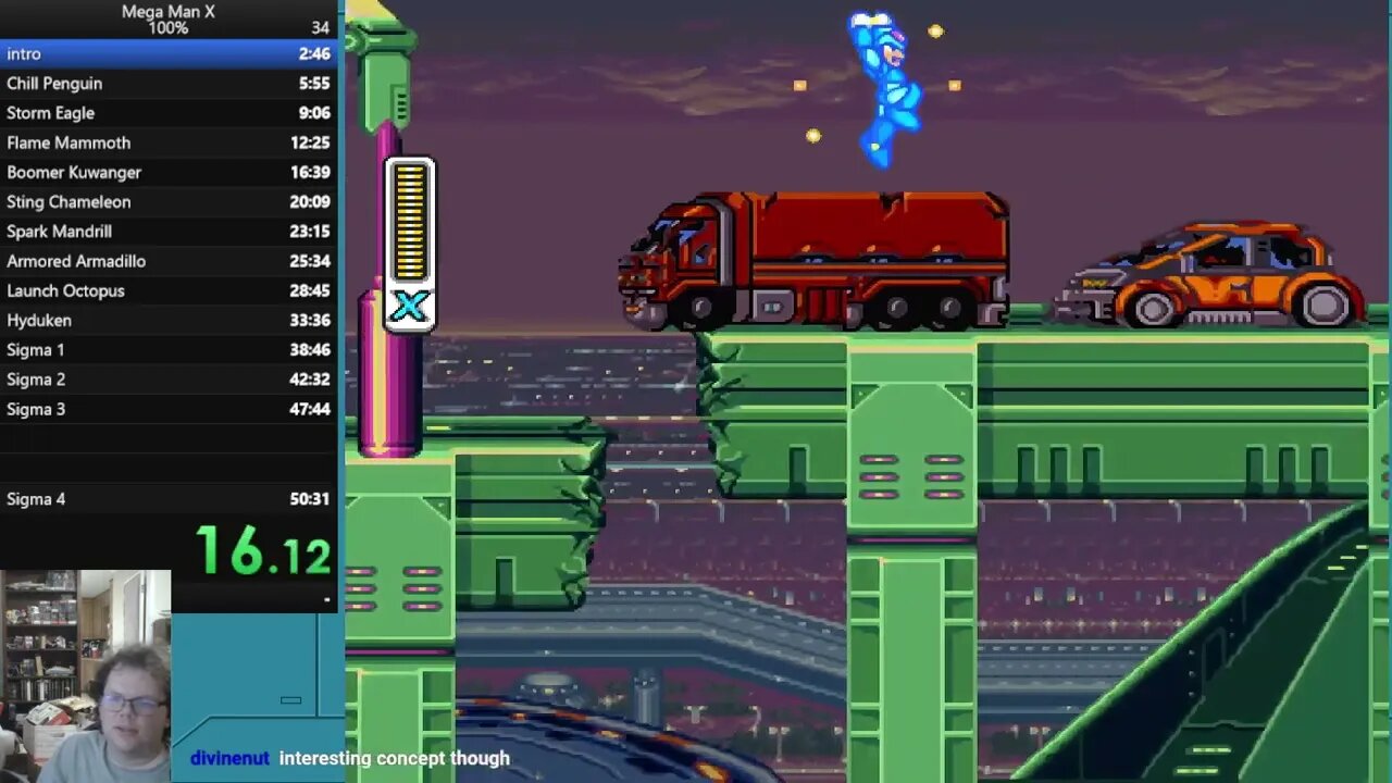 mega man x speed running 6/30/23