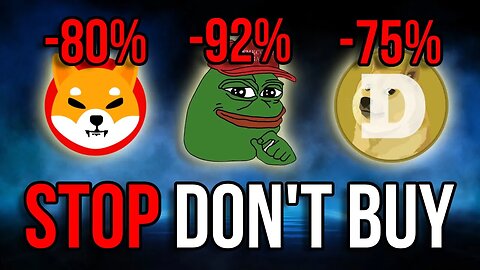 Why I Will Never Buy Another MEME Coin Again 😔 (MY STORY)