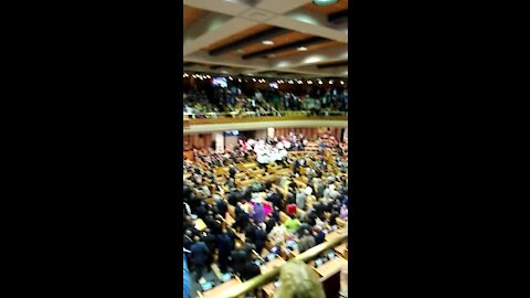 #SONA2017: FISTFIGHT IN PARLIAMENT, ZUMA LAUGHS (kvE)