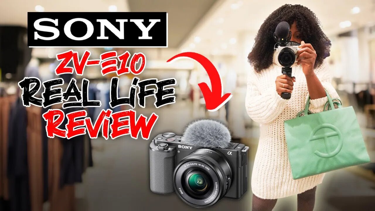 SONY ZV E10 VLOG TEST | | REAL LIFE REVIEW VLOGGING CAMERA | IS IT WORTH IT?! #SONYZVE10