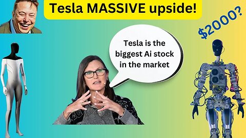 Tesla is the biggest Ai stock to own, MASSIVE upside!