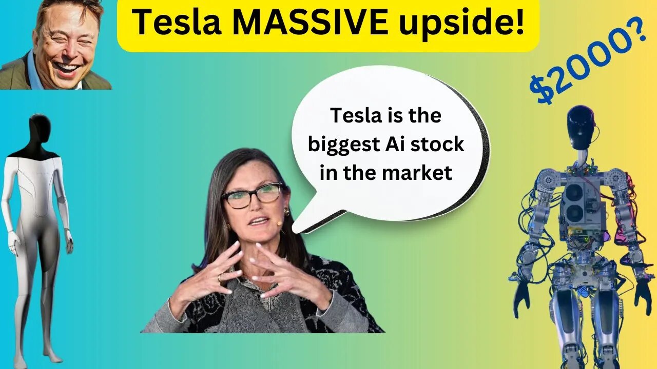 Tesla is the biggest Ai stock to own, MASSIVE upside!