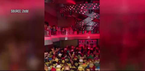 DJ Zedd creates LEGO version of nightclub