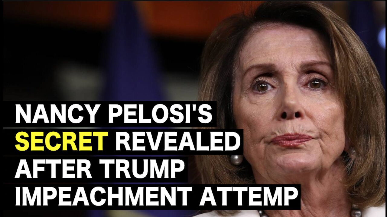 Nancy Pelosi's Secret was revealed and shocked the World - Koreanajones