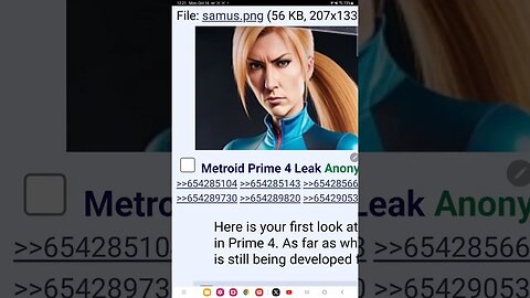 metroid prime 4 leak