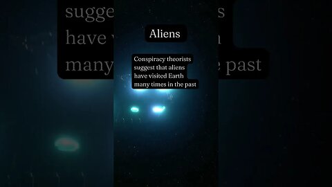 Did You Know? Comment Your Thoughts #aliens #didyouknow #conspiracy