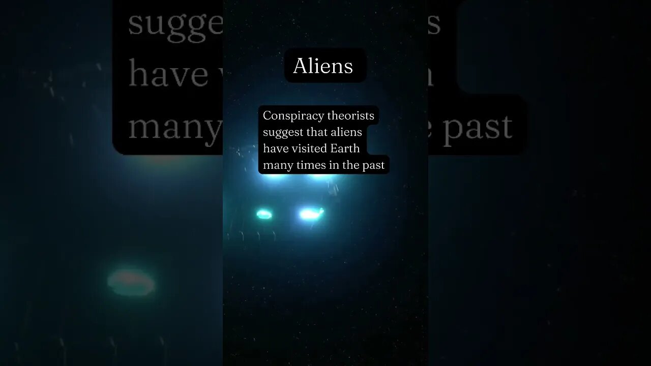 Did You Know? Comment Your Thoughts #aliens #didyouknow #conspiracy