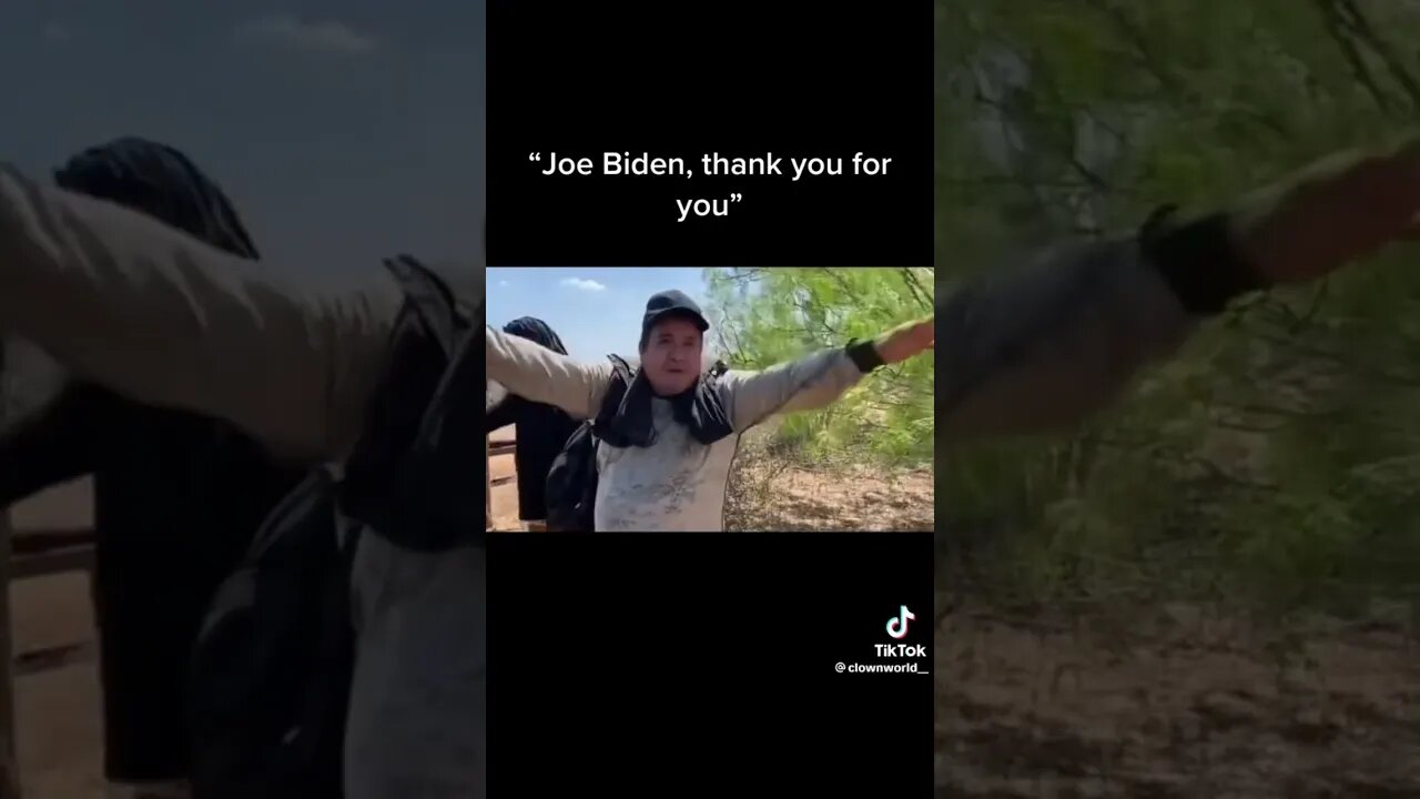 I GOT THE HOOK UP IMMIGRANTS THANK JOE BIDEN