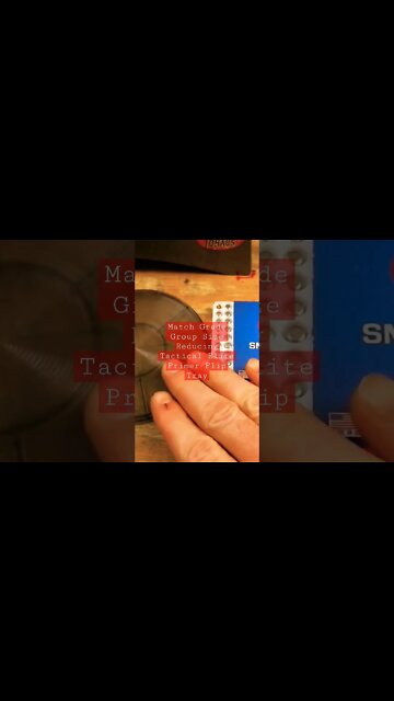 Introducing The Match Grade Group Size Reducing Tactical Elite Primer Flip Tray For Reloading