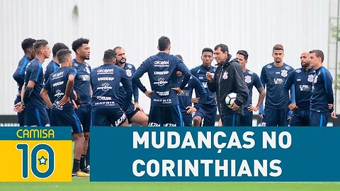 CARILLE faz duas MUDANÇAS no Corinthians para o DÉRBI!