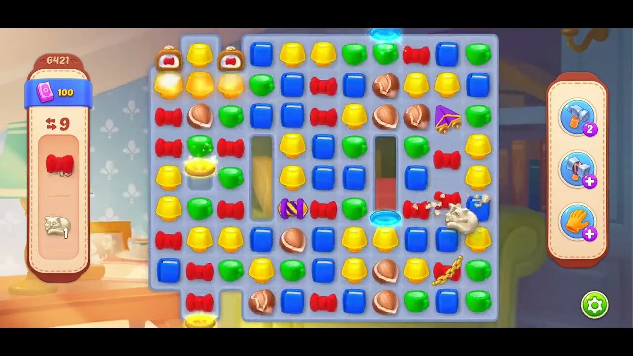 Playrix Homescapes Gameplay Walkthrough Level 6421