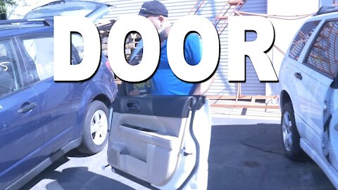 How to remove a door - 2008 Subaru Forester