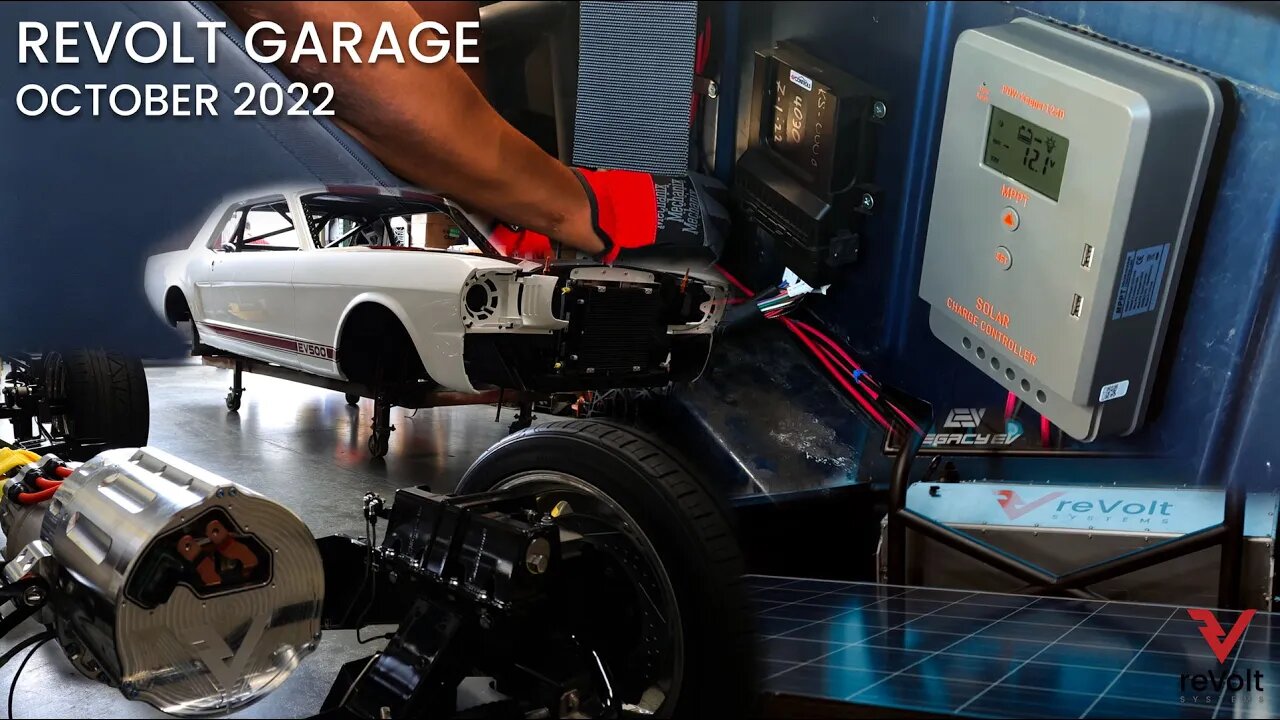 Oct 2022: 2 week SEMA build, Electric Moto racing, & our Solar powered EV Shop Truck!